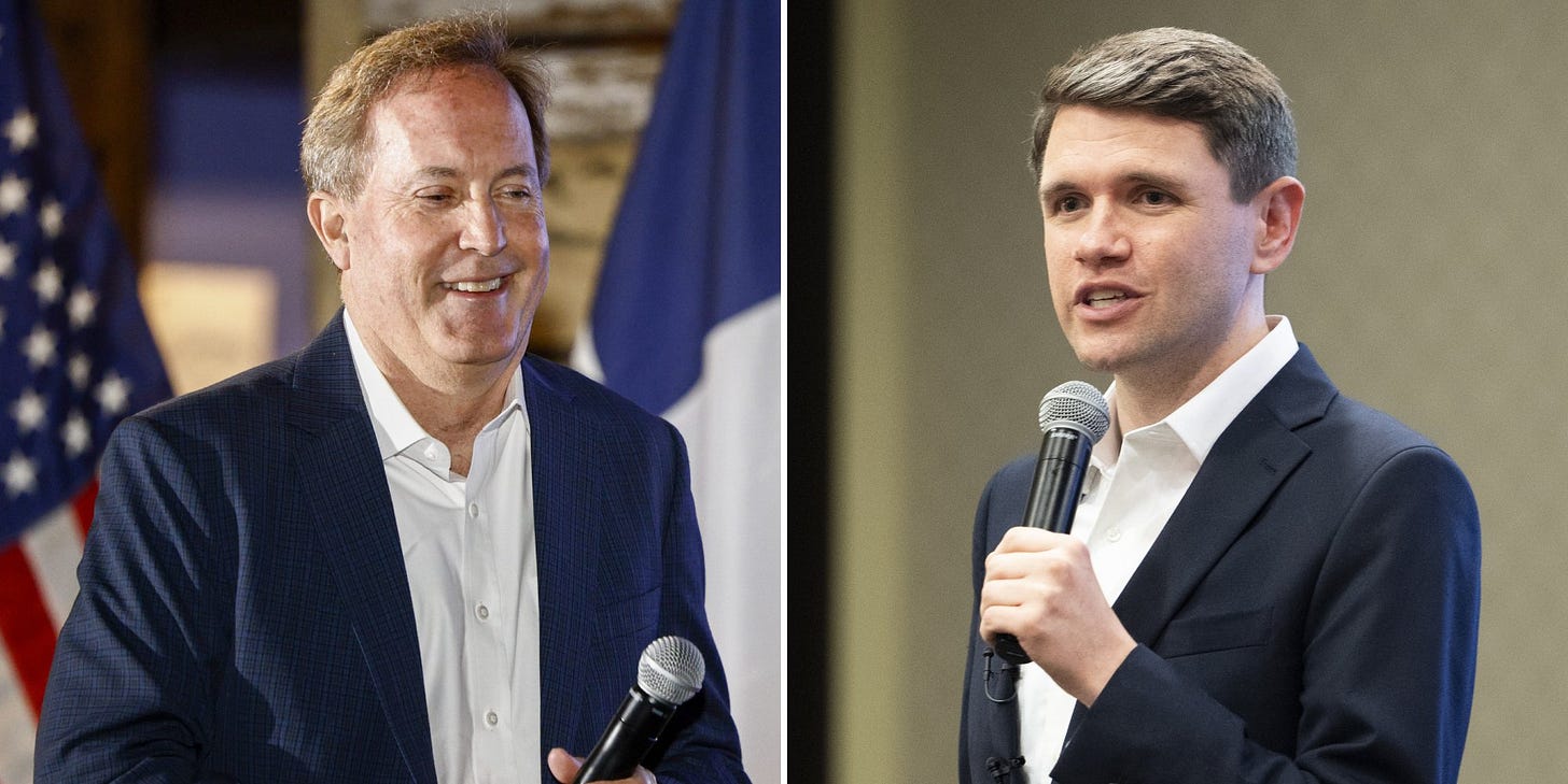 Texas AG Ken Paxton calls James Talarico 'weird' for trans support ...