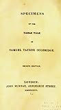 Specimens of the Table Talk of Samuel Taylor Coleridge
