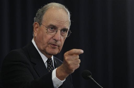 Former Sen. George Mitchell appointed athletics integrity monitor at Penn  State - pennlive.com