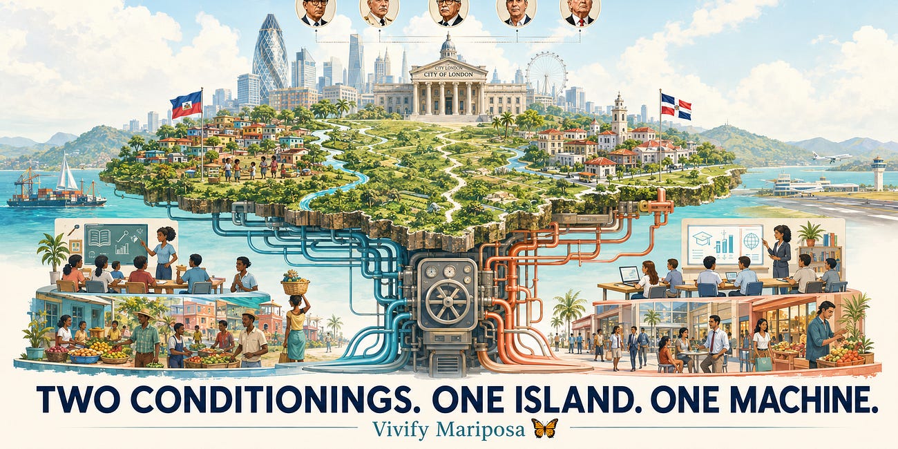 Two Conditionings. One Island. One Machine.