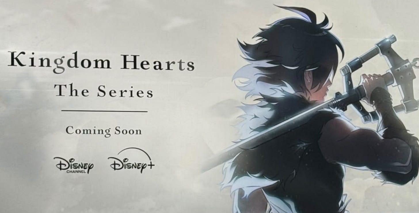 Kingdom Hearts terá série animada no Disney+ Kingdom Hearts terá série animada no Disney+
