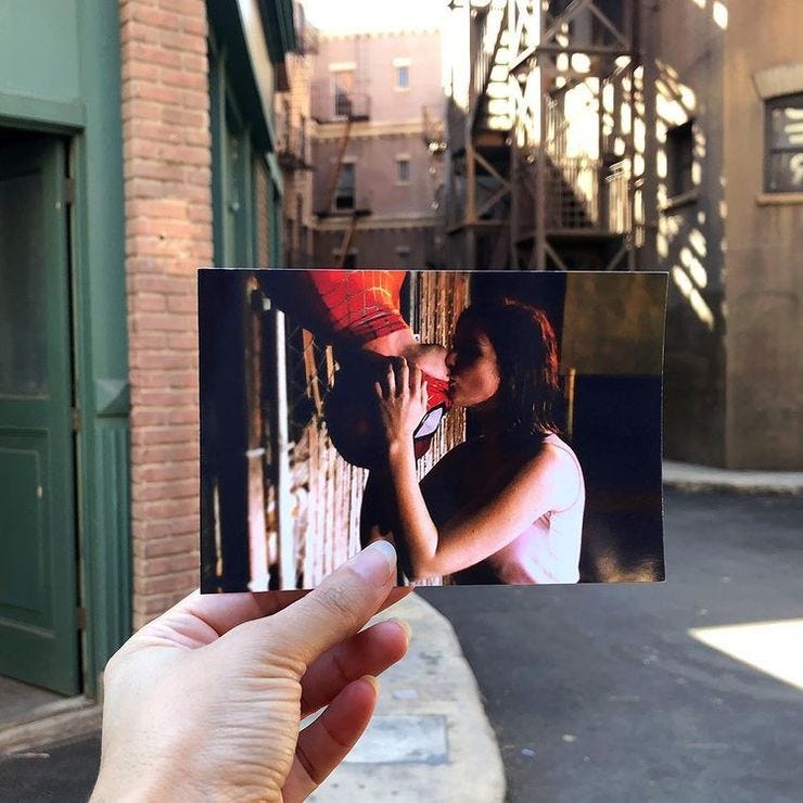 Uno de los besos más icónicos del cine 👩‍❤️‍💋‍👨