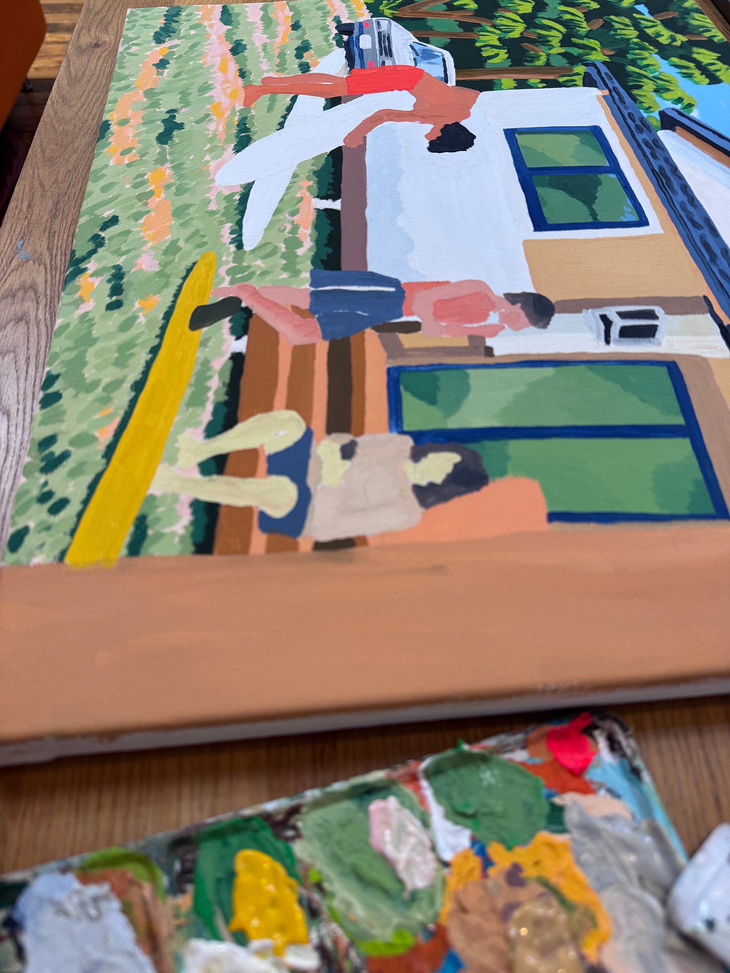 alimo greenroom festival japan paintings