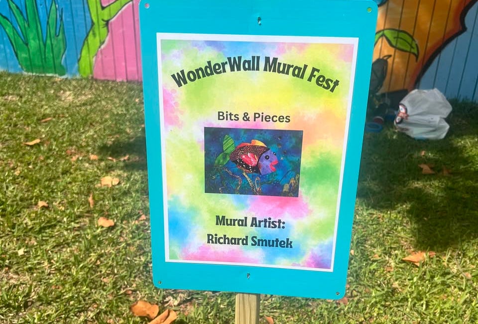 WonderWall Mural Fest Brings New Public Art to Bradenton’s Village of the Arts