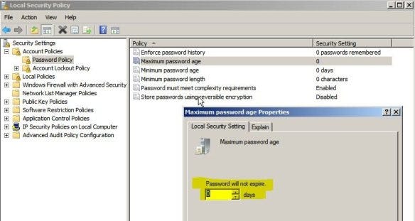 windows server disable password expiration policy 2 windows server disable password expiration policy