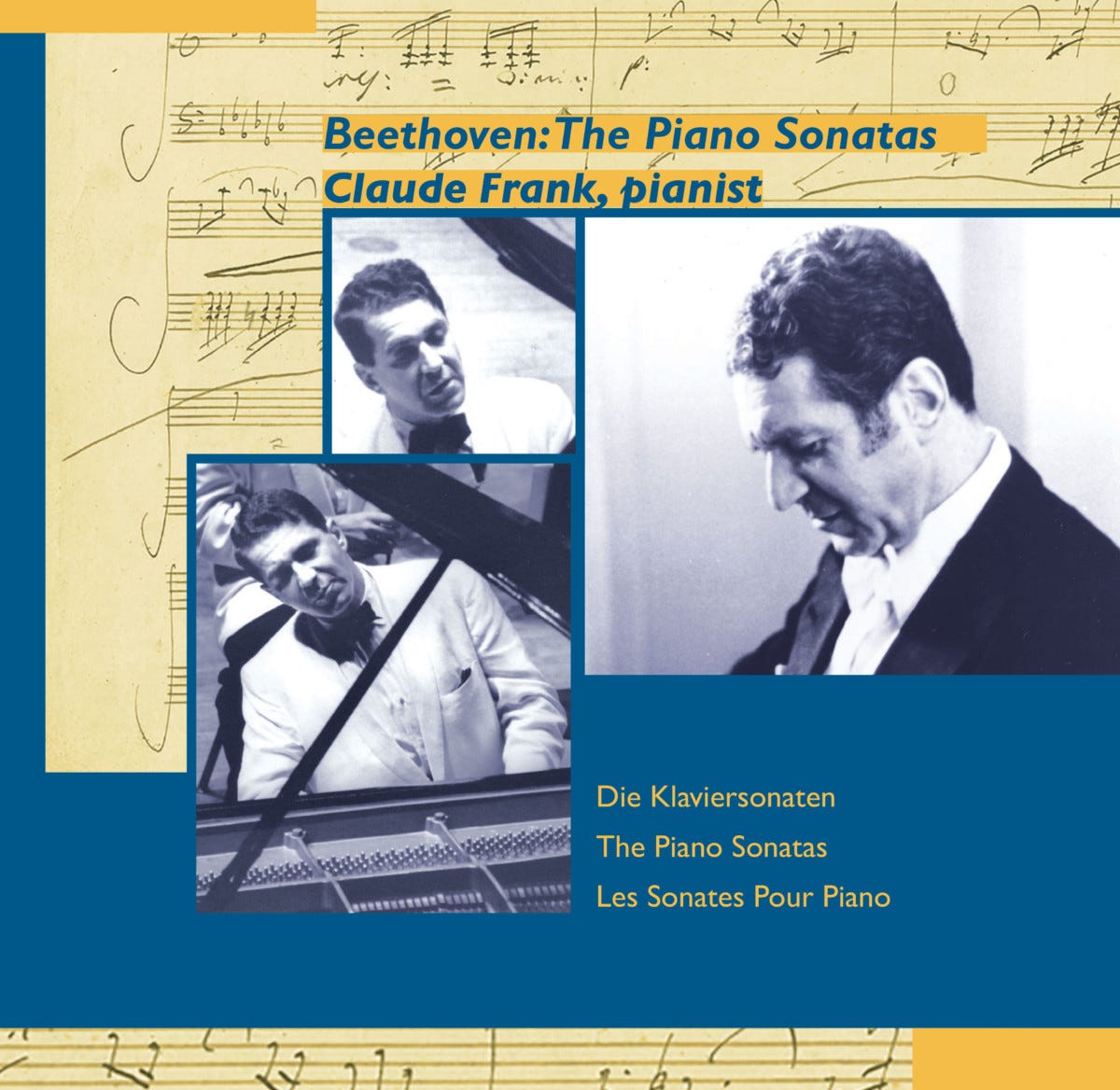 BEETHOVEN: The Complete Piano Sonatas. Claude Frank, Piano. – Music and  Arts Programs of America
