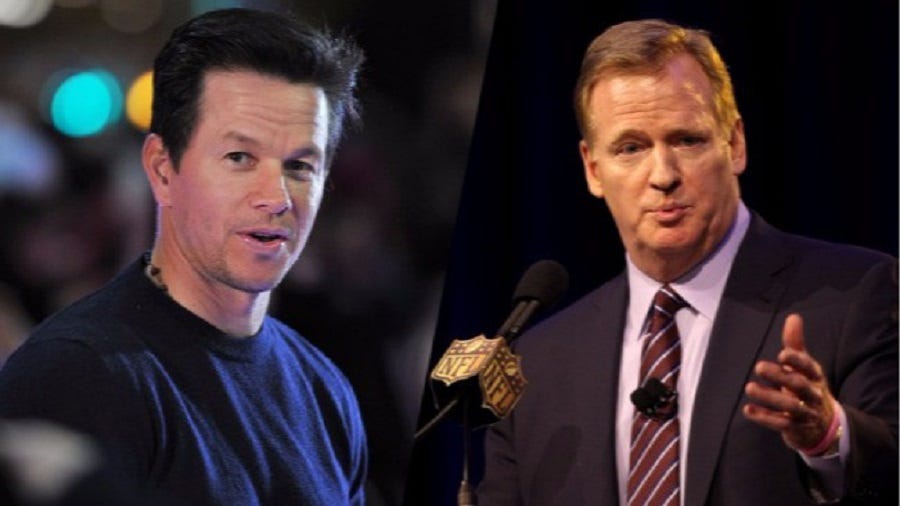 Roger Goodell, NFL not happy with Mark Wahlberg's 'Ballers' 2016 images Roger Goodell, NFL not happy with Mark Wahlberg's 'Ballers' 2016 images