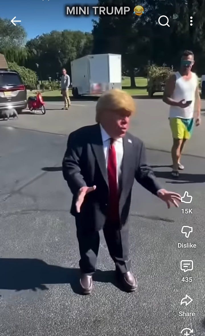 MINI TRUMP... ENDING IS VERY TELLING....!!!