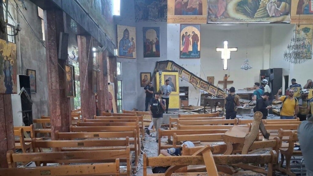 Suicide Bomber Kills 22 in Greek Orthodox Church Attack