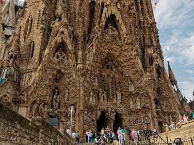 Nativity façade of the Sagrada Família