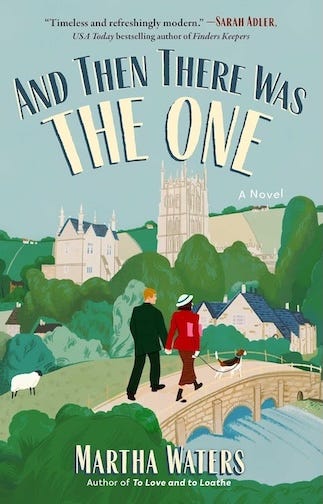 An image of the mystery novel And Then There Was The One by Martha Waters