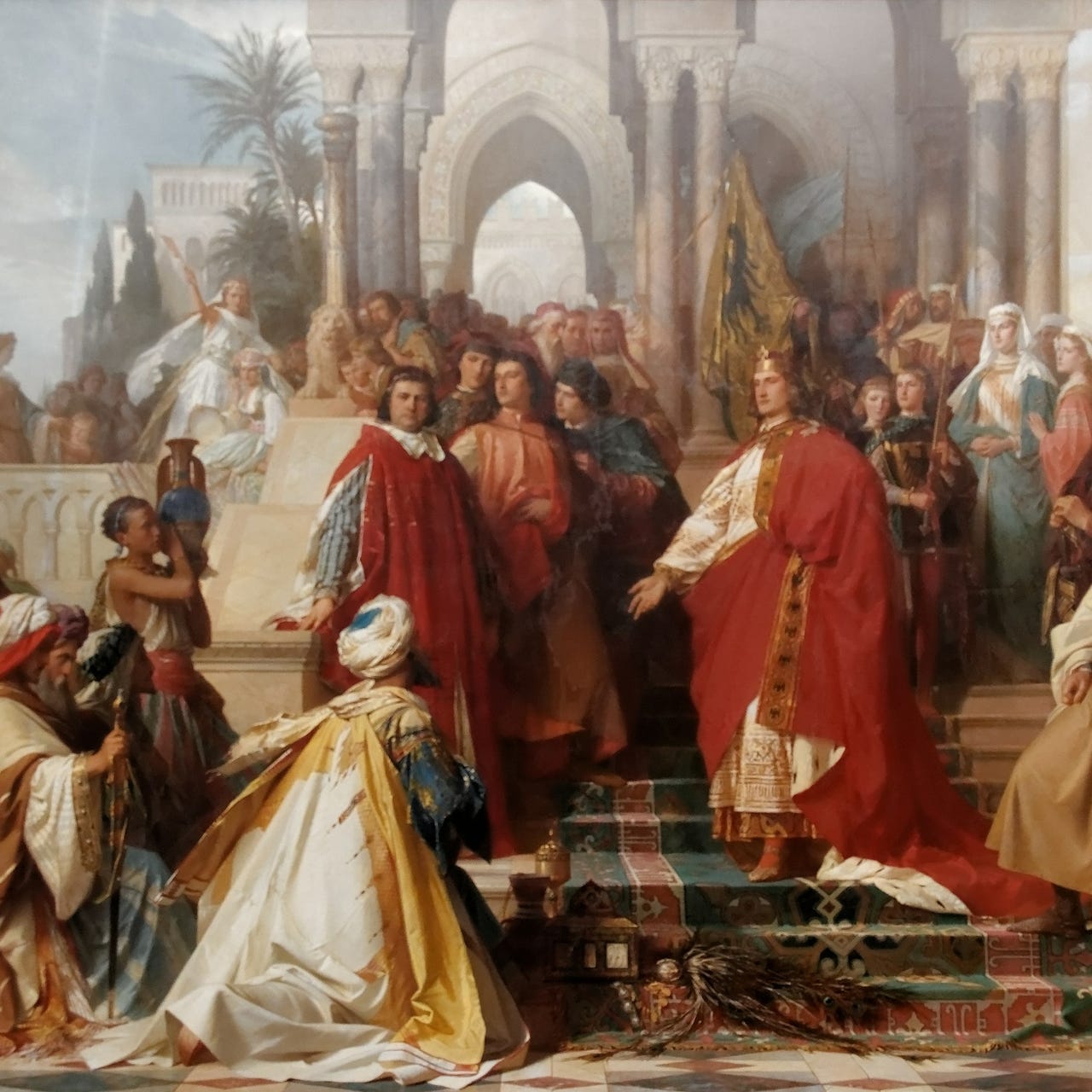 Dane’s resplendent court