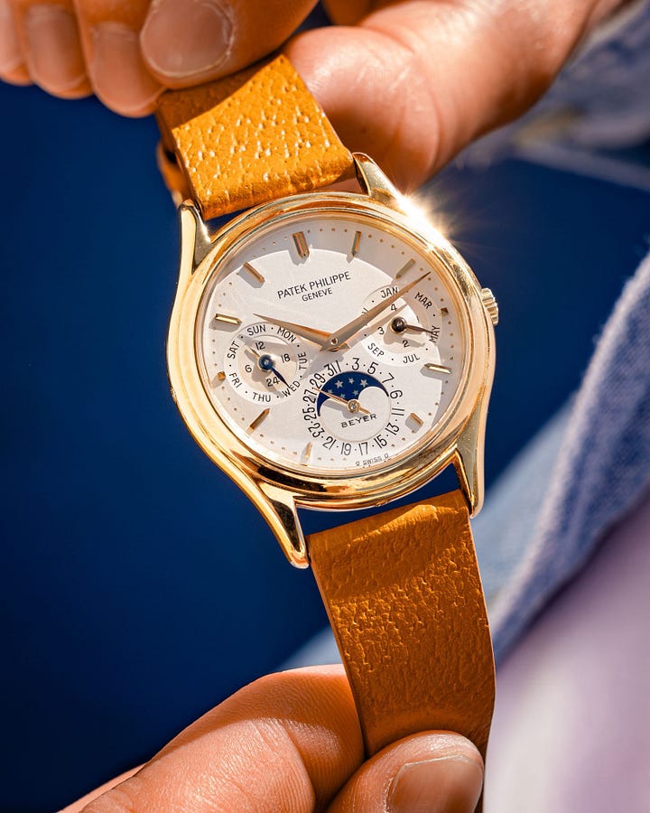 Neovintage watches and patek philippe 3940