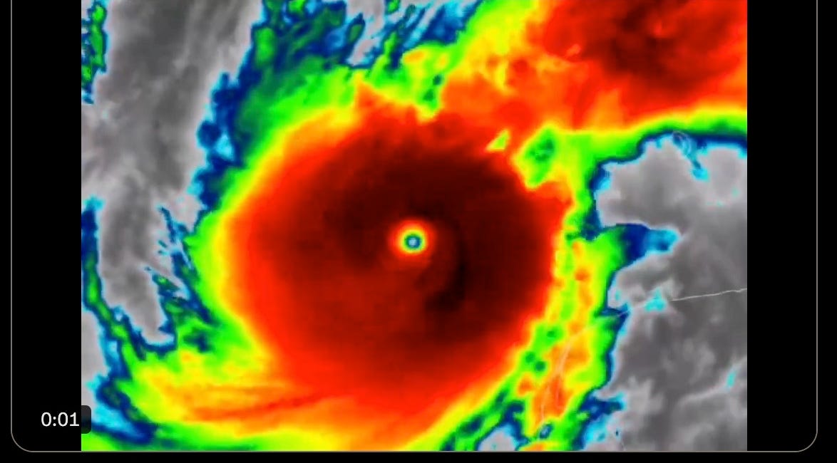PSYOP-MILTON Will Become The Deadliest US Hurricane Due To The Illegitimate Federal Government & Its Criminal Agencies
