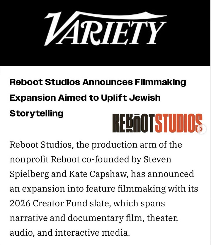 Excerpt of Variety article about the feature film Juice Cleanse produced by Reboot Studios