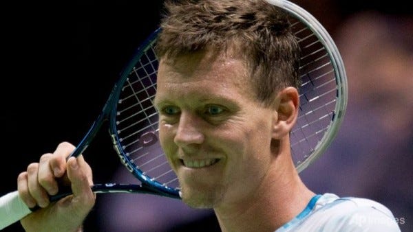 tomas berdych vs gilles simon abn amro tennis 2015 tomas berdych vs gilles simon abn amro tennis 2015