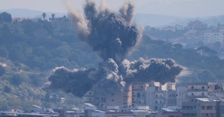 Israel pounds Lebanon with heaviest airstrikes of the war as Hezbollah  pauses attacks
