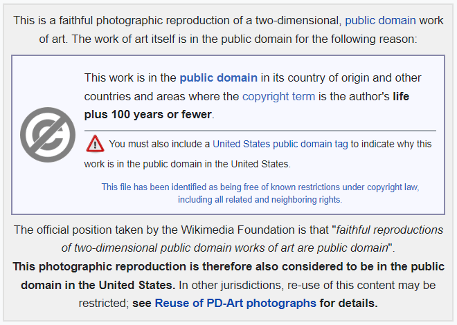 Public Domain Works Examples Public domain art resources - by Exeunt Press