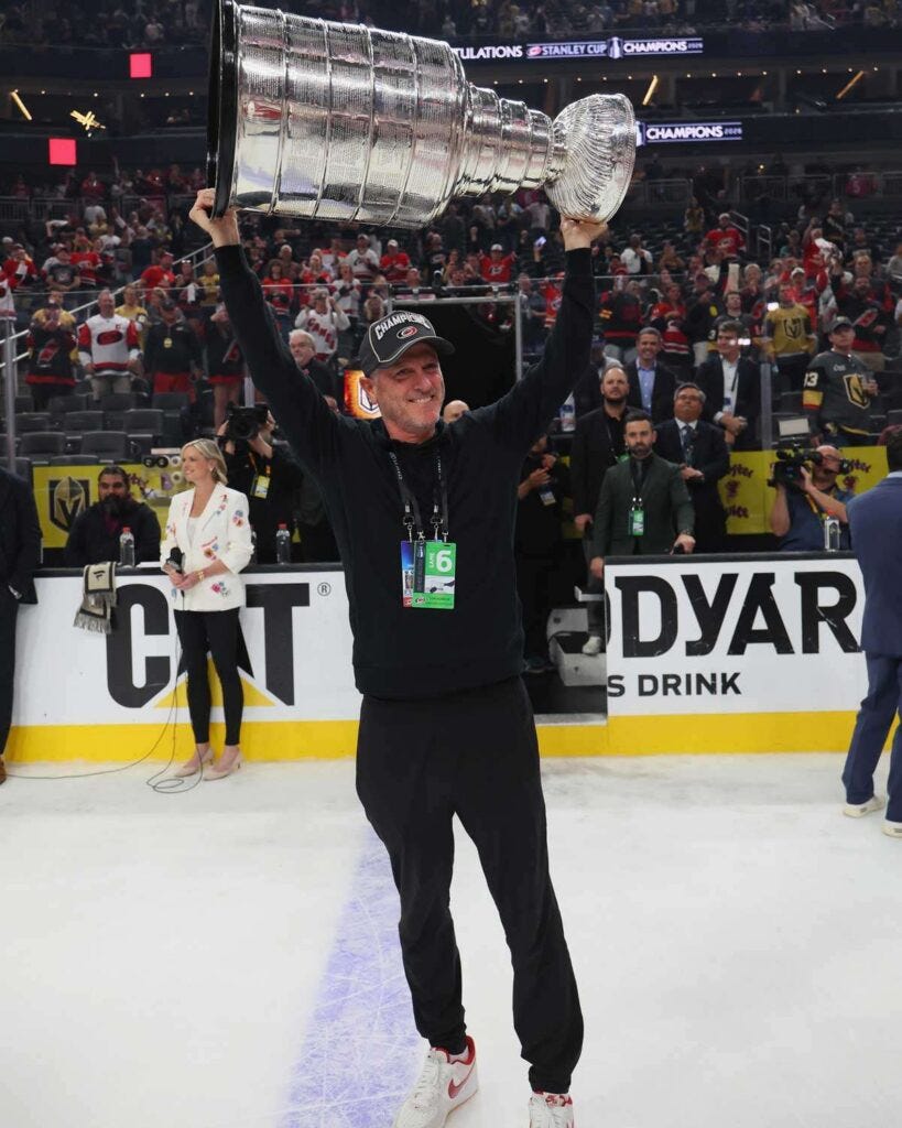Hockey’s Holiest Trophy Hijacked: Hurricanes owner Tom Dundon engraved wife and children on the Stanley Cup while team contributors omitted. Hockey’s Holiest Trophy Hijacked: Hurricanes owner Tom Dundon engraved wife and children on the Stanley Cup while team contributors omitted.