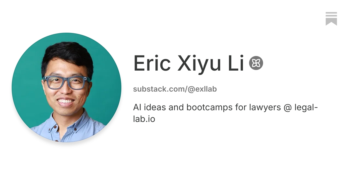 Eric Xiyu Li | Substack