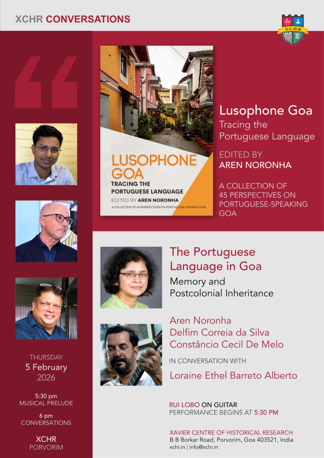 [reminder] The Portuguese Language in Goa: Memory and Postcolonial ...