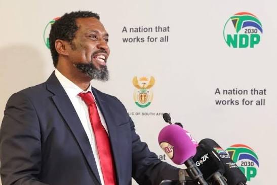 During a media briefing at GCIS today, Minister of Higher ...