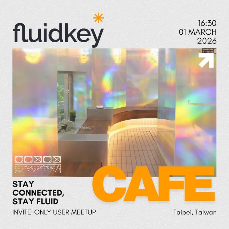 Fluidkey Cafe - Taipei 的封面圖片 Fluidkey Cafe - Taipei 的封面圖片