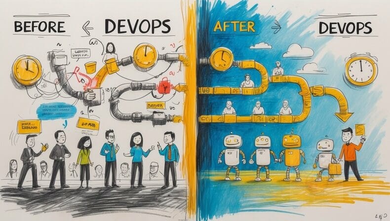 DevOps For Dummies - Before vs After - Tech Alchemist