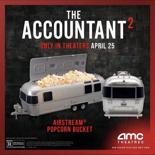 The Accountant 2 Popcorn Bucket And Poster- AMC Exclusive SEALED - Picture 1 of 7 The Accountant 2 Popcorn Bucket And Poster- AMC Exclusive SEALED - Picture 1 of 7
