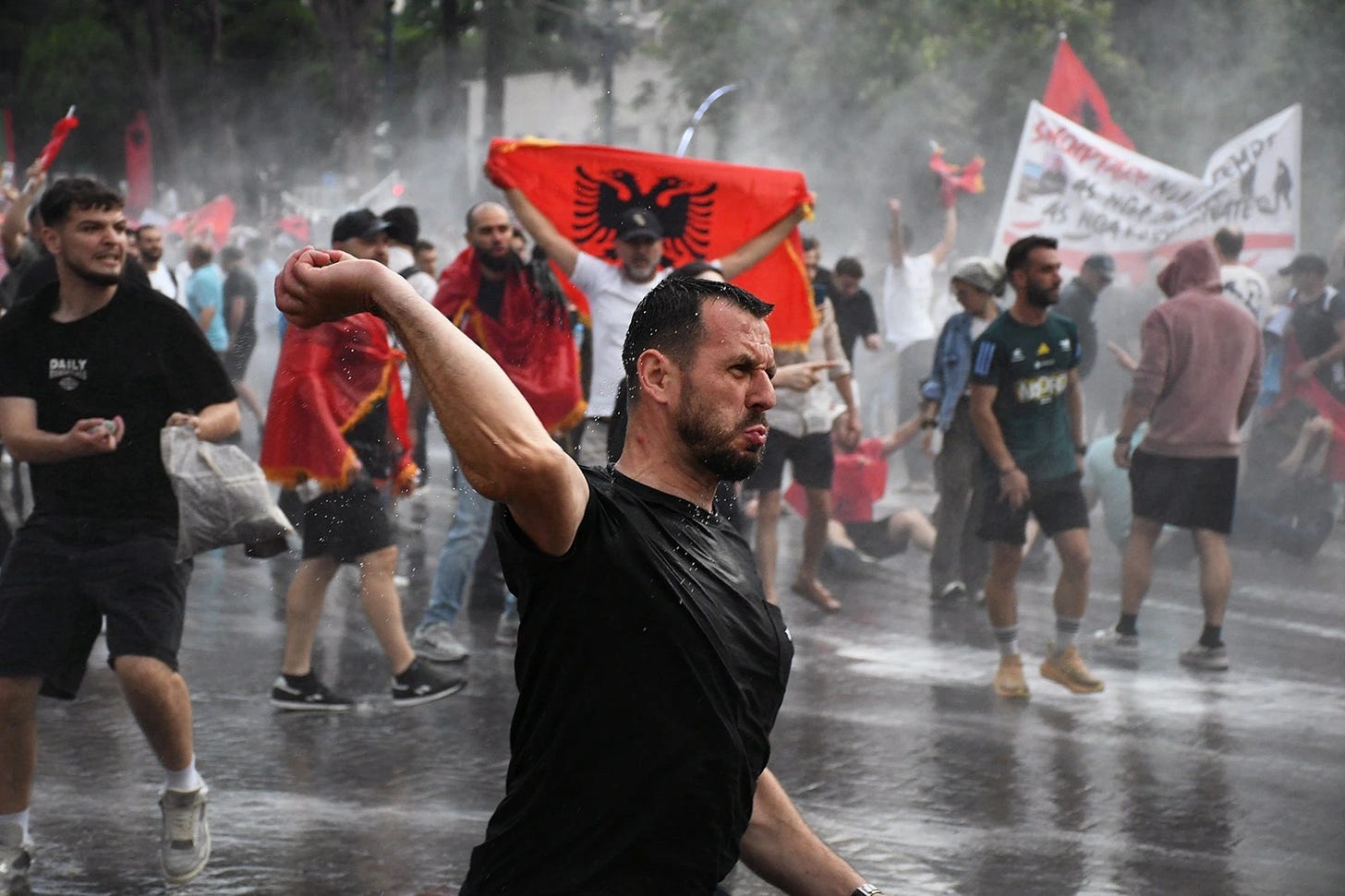 Albanian protests over Kushner-linked resort project grow into anti- government rallies