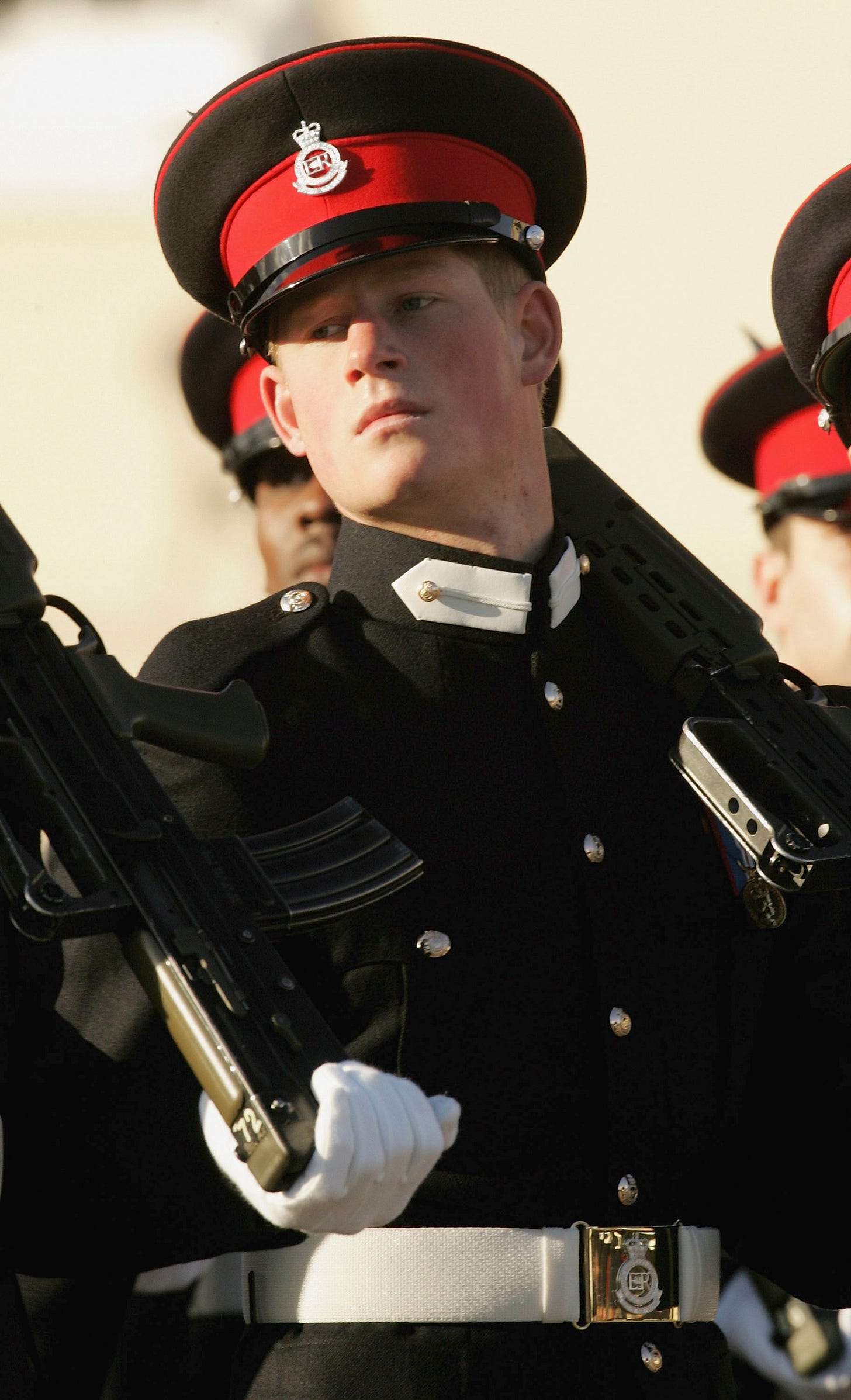 prince harry training at sandhurst