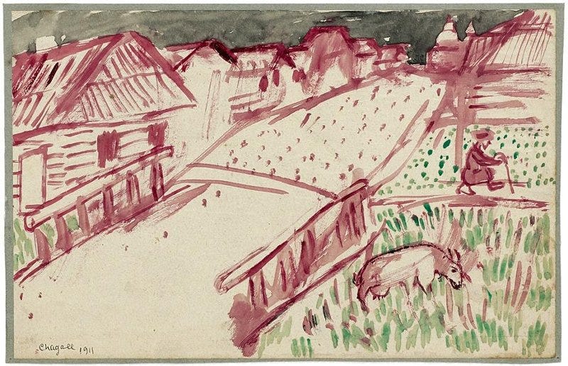 File:Lozna, Mošna. Лёзна, Мошна (M. Chagall, 1910-11).jpg