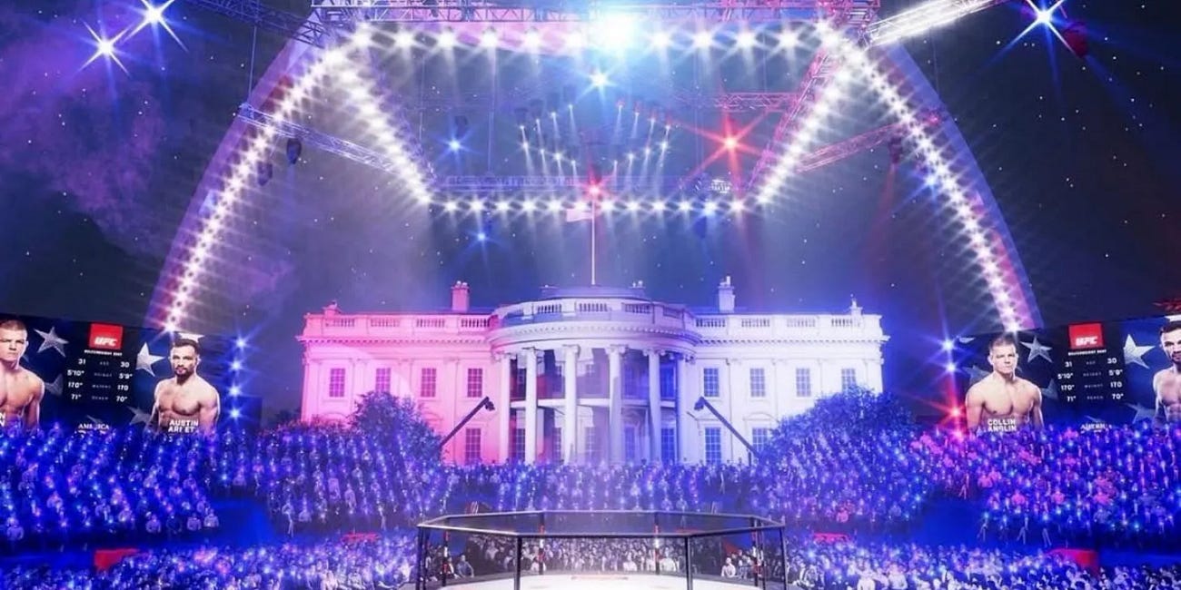 Trump Wants a Cage Match on the South Lawn. Even the Moths Object.