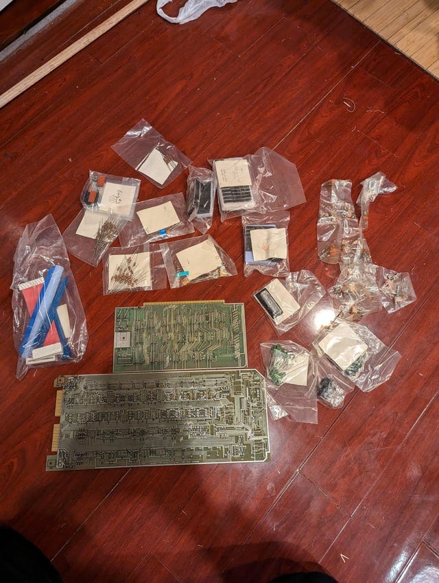 r/vintagecomputing - MITS Altair 8800 kit (pictures) . Wondering what I have here... can't find any info on original kits.