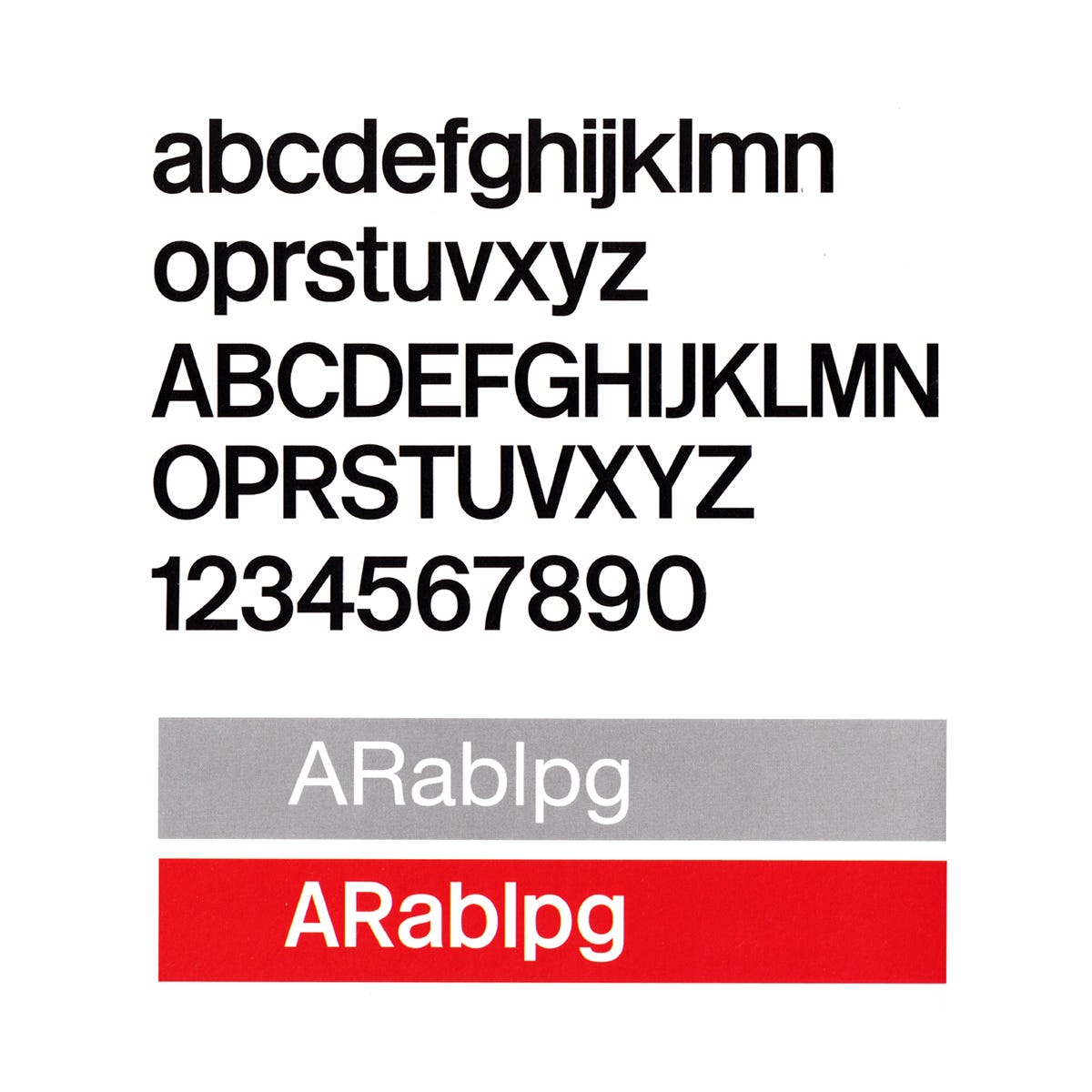 Bob Noorda's 1962 custom typeface for the Milan Metro