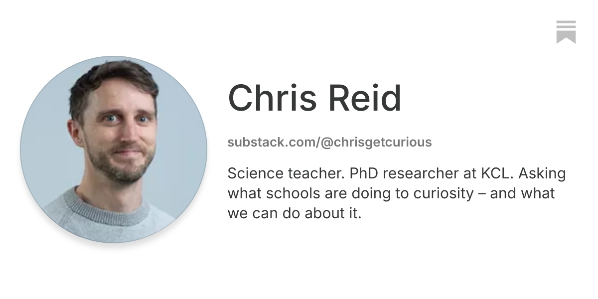 Chris Reid | Substack