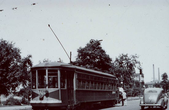 Main Street and Neil Avenue Streetcar #712 - Columbus in Historic Photographs - Main Street and Neil Avenue Streetcar #712 - Columbus in Historic Photographs -
