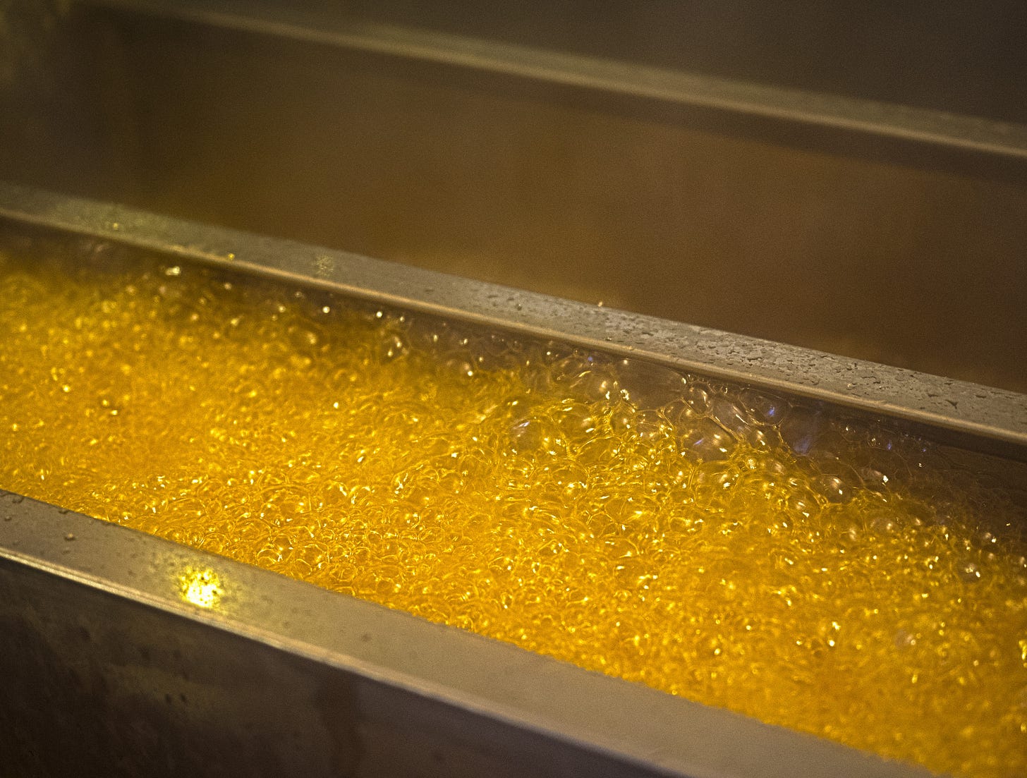 Boiling sap