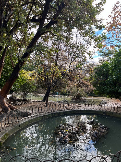 Walks at Athens National Garden