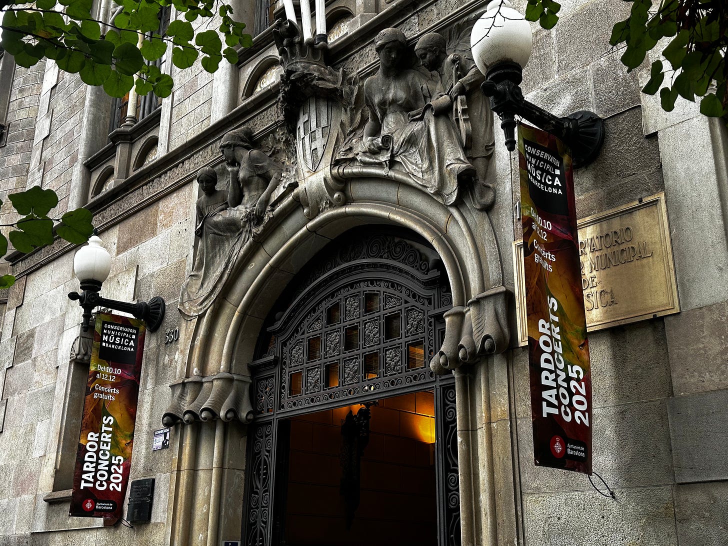 Conservatori Municipal de Música, Barcelona, Catalonia, Spain