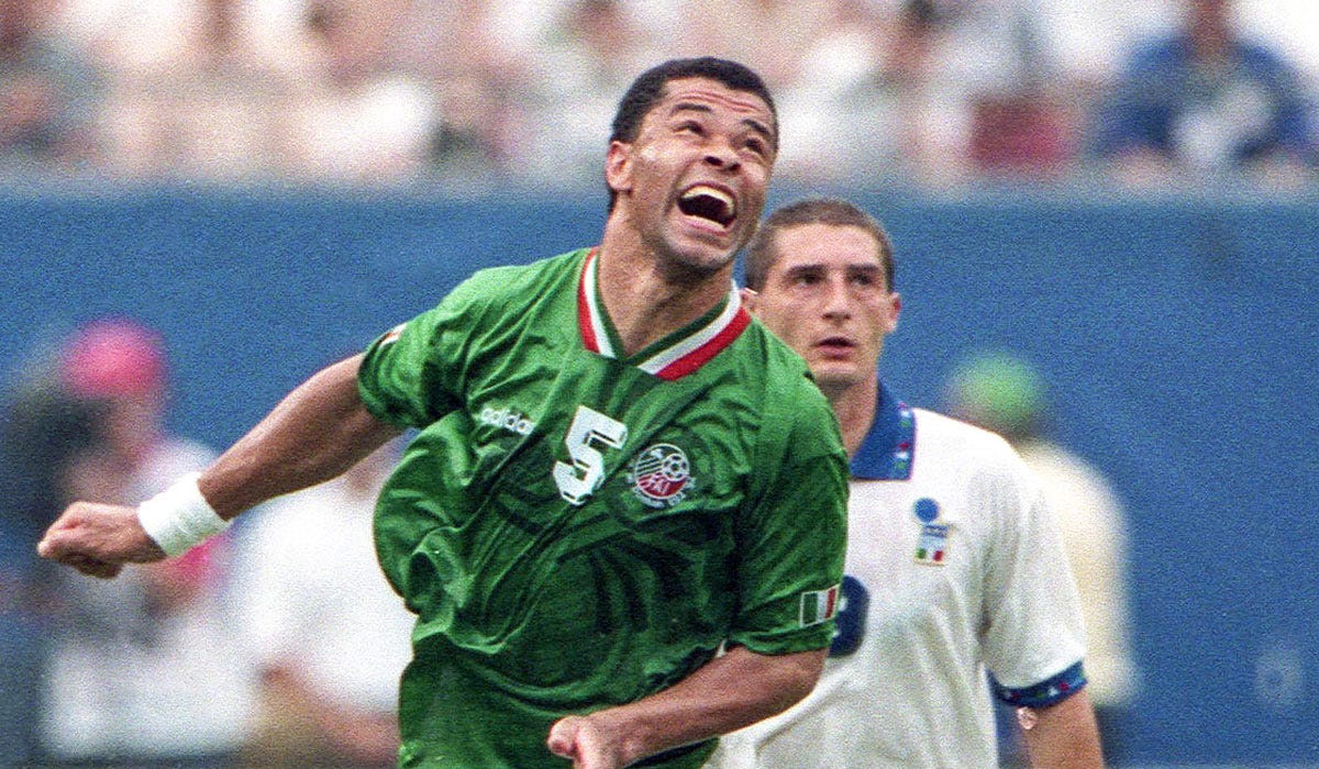 Paul McGrath: Fans laud Ireland icon on 30th anniversary of Italy ...