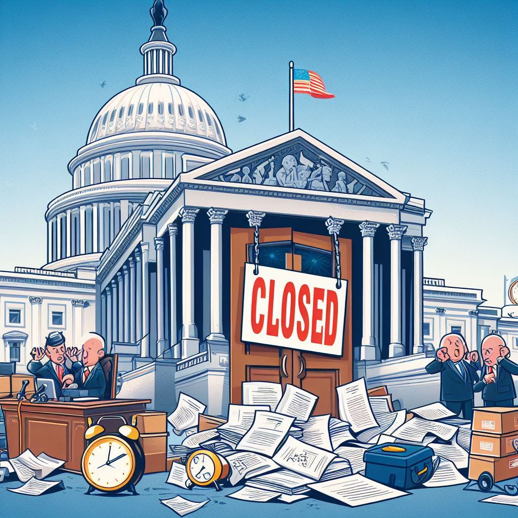 USA government shutdown USA government shutdown