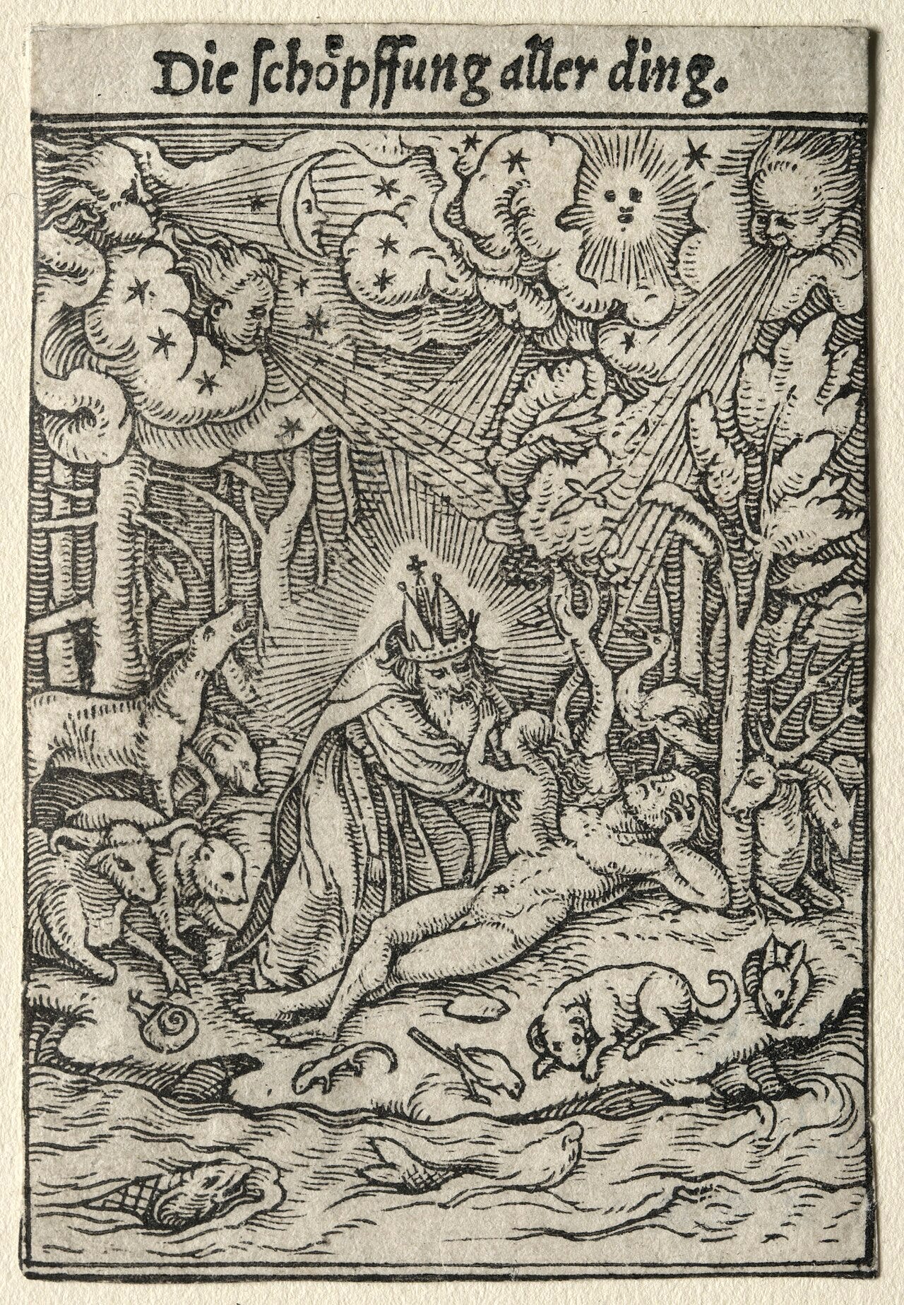 Woodcut skeleton taking a man Woodcut skeleton taking a man
