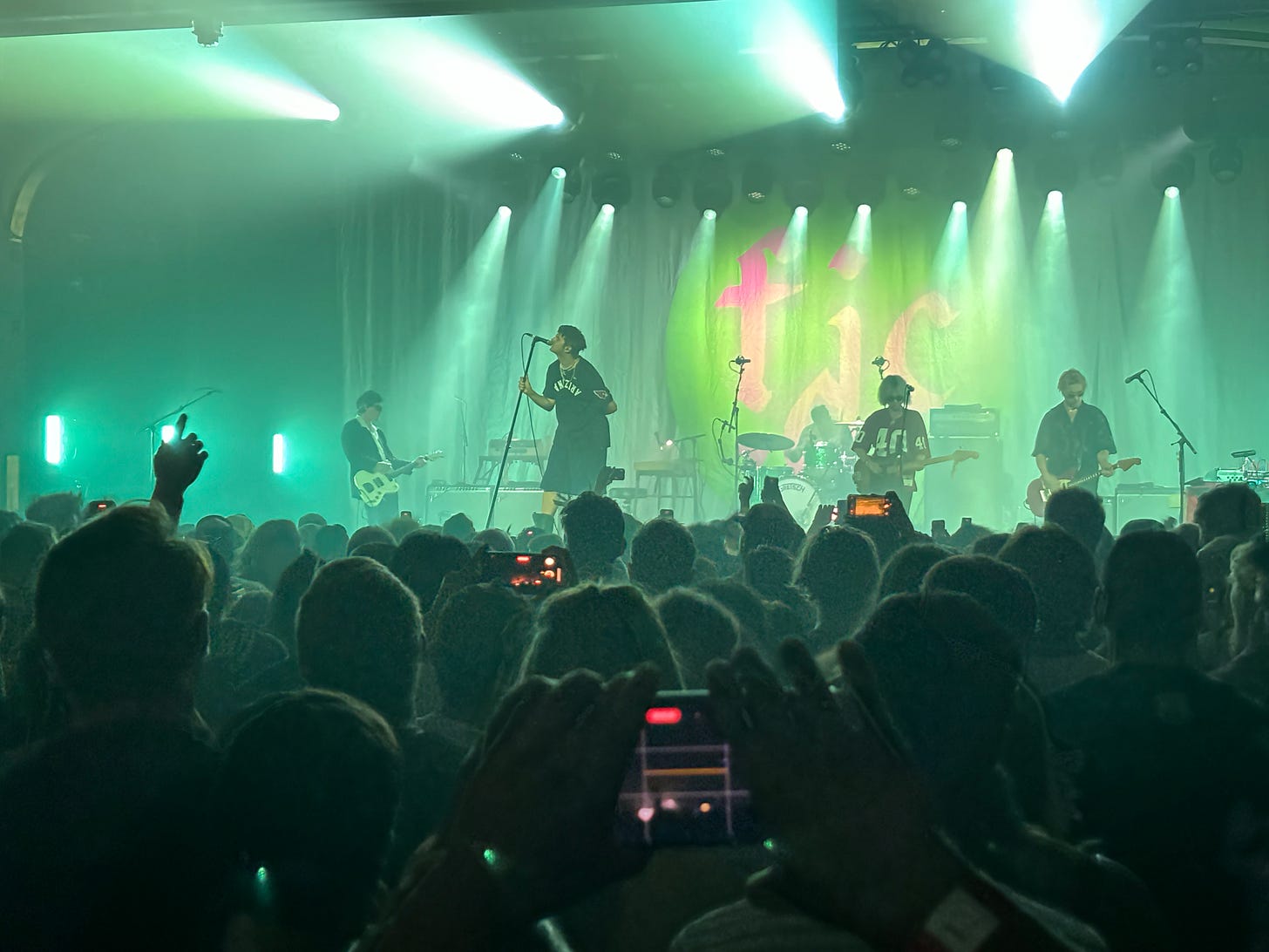 Fontaines D.C. performing at The Van Buren in Phoenix