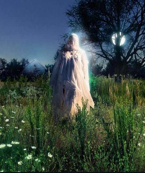 Noah Cyrus Album Art, Full Moon Imagery