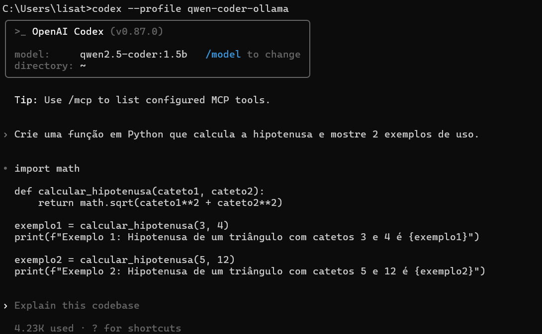 How to run the Codex CLI locally with Ollama and LM Studio