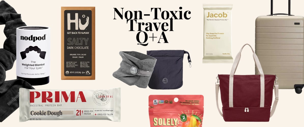 Your Non-Toxic Travel Questions, Answered: A Q&A with Jamie
