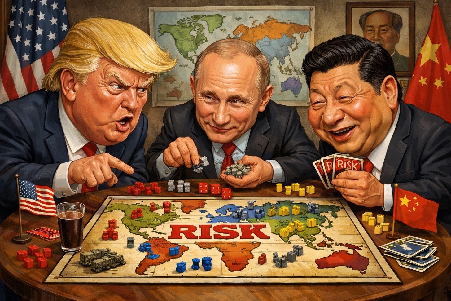 Jinga Risk Risk, Jenga & Go: How the Combatants View the Iran War