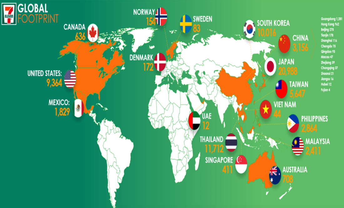 7‑Eleven reaches 70,000 stores worldwide - Retail in Asia