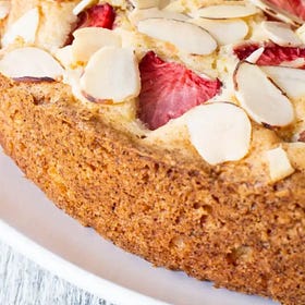 Recipe: Strawberry Almond Tea Cake